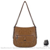 Sac Besace Femme Cours Marron