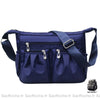 Sac Besace Femme Cours - Style Pratique Bleu / 30X10X20Cm