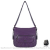 Sac Besace Femme Cours Violet