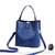 Sac Besace Femme Croco - Style Élégant - modèle Bleu - Sac Roche ™