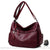 Sac Besace Femme Cuir - modèle Bordeaux - Sac Roche ™