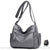 Sac Besace Femme Cuir - modèle Gris - Sac Roche ™