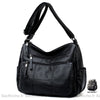 Sac Besace Femme Cuir Noir