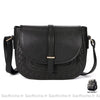 Sac Besace Femme Cuir Noir