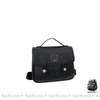 Sac Besace Femme Cuir Noir