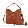 Sac Besace Femme Cuir Simili Court Marron