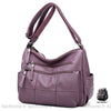 Sac Besace Femme Cuir Violet