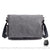 Sac Besace Femme École - Pratique et Tendance - modèle Gris / 38x11x30cm - Sac Roche ™