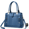 Sac Besace Femme En Couleur Bleu