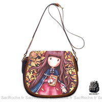 Sac Besace Femme en Cuir - modèle 3 / 24x19x9cm - Sac Roche ™