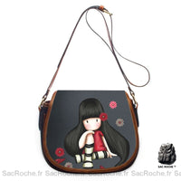 Sac Besace Femme en Cuir - modèle 9 / 24x19x9cm - Sac Roche ™