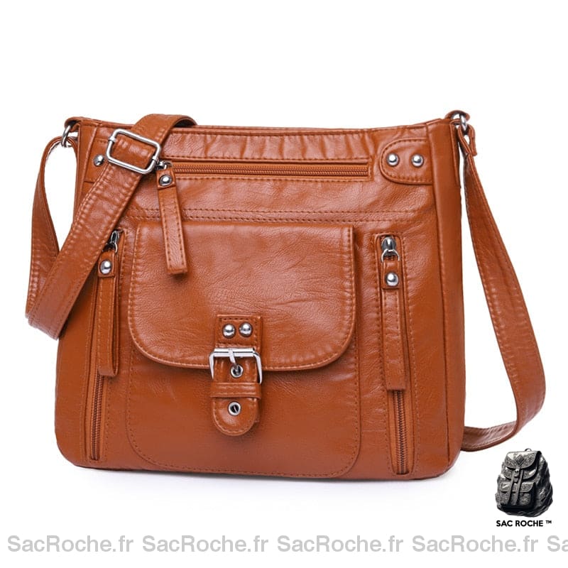 Sac Besace Femme En Cuir Souple