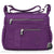 Sac Besace Femme en Nylon - modèle Violet / 32 x 11 x 24cm - Sac Roche ™
