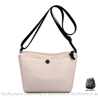 Sac Besace Femme en Tissu - modèle Beige - Sac Roche ™