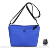 Sac Besace Femme En Tissu Bleu