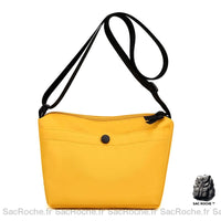 Sac Besace Femme en Tissu - modèle Jaune - Sac Roche ™