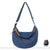 Sac Besace Femme en Tissu Jeans - modèle Bleu marine - Sac Roche ™