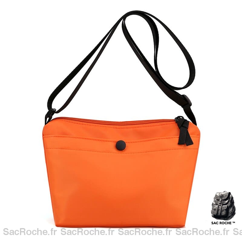 Sac Besace Femme En Tissu Orange