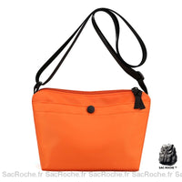 Sac Besace Femme en Tissu - modèle Orange - Sac Roche ™