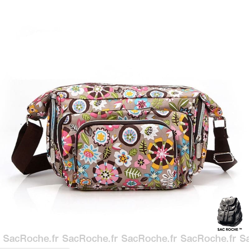 Sac Besace Femme En Tissu Synthétique Modèle 4