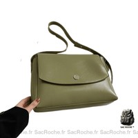 Sac Besace Femme Enseignant - modèle Vert / 36cmx26cmx8cm - Sac Roche ™
