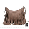 Sac Besace Femme Grand Format Café / 27X22X7Cm