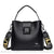 Sac Besace Femme Grand Format - modèle Noir - Sac Roche ™