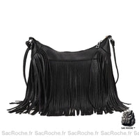 Sac Besace Femme Grand Format - modèle Noir / 27x22x7cm - Sac Roche ™