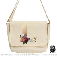 Sac Besace Femme Imprimé Abordable - modèle L / 34cm x 12cm x 28cm - Sac Roche ™