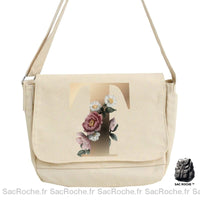 Sac Besace Femme Imprimé Abordable - modèle T / 34cm x 12cm x 28cm - Sac Roche ™