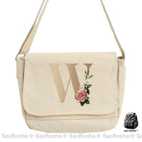 Sac Besace Femme Imprimé Abordable - modèle W / 34cm x 12cm x 28cm - Sac Roche ™