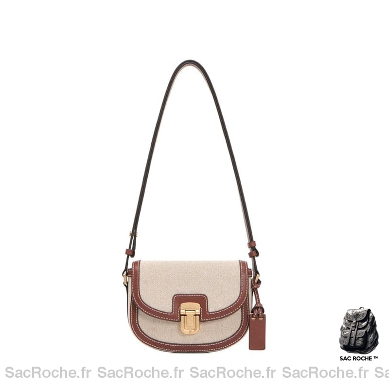 Sac Besace Femme Jeune Beige