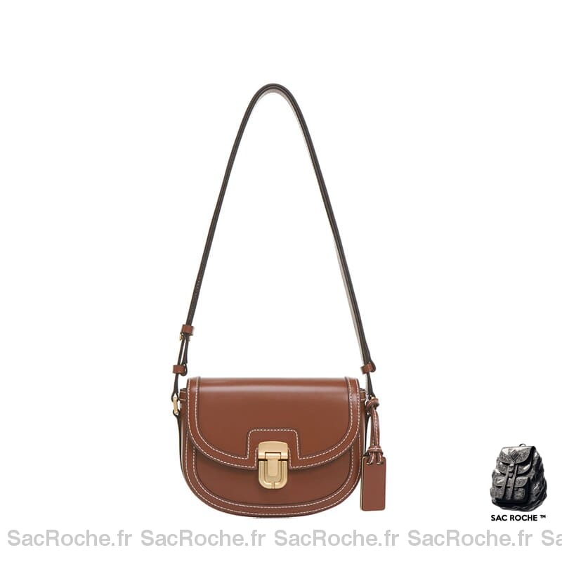 Sac Besace Femme Jeune Marron