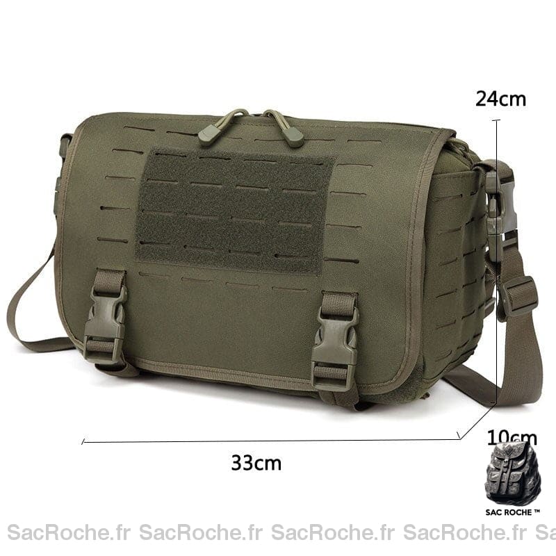 Sac Besace Femme Militaire Vert Armé
