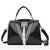 Sac Besace Femme Noir - modèle 3 / 25x12x18cm - Sac Roche ™