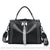 Sac Besace Femme Noir - modèle 4 / 25x12x18cm - Sac Roche ™