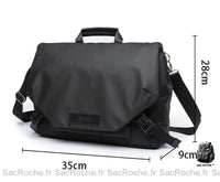 Sac Besace Femme Ordinateur - modèle M - Sac Roche ™