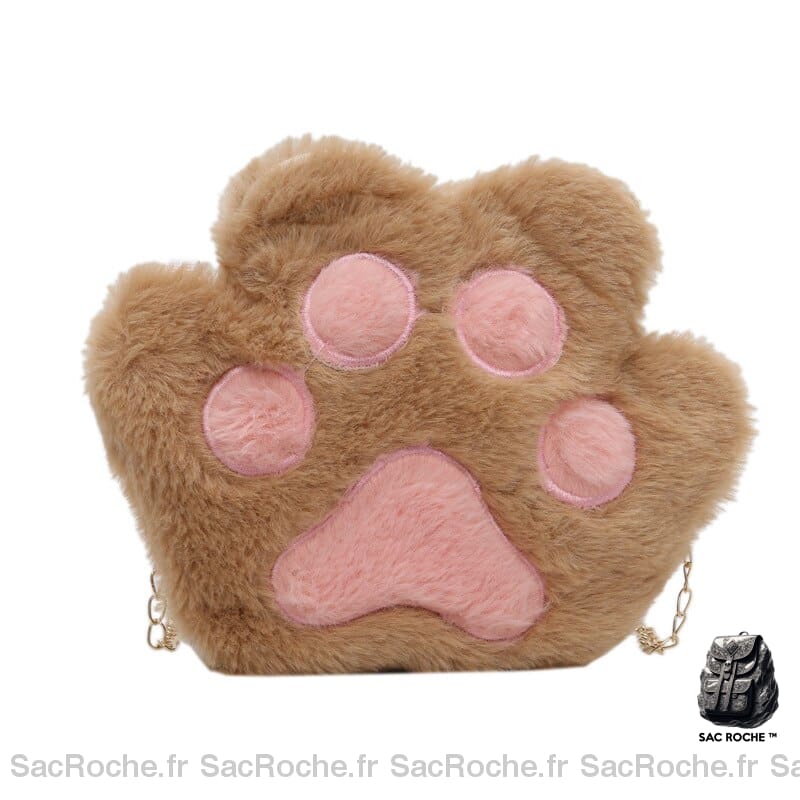 Sac Besace Femme Pas Cher Marron / 23X18.5X3Cm