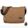 Sac Besace Femme Pour Ordinateur Kaki / 32X29X10Cm