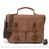 Sac Besace Femme Rétro Marron / 39X12X32Cm