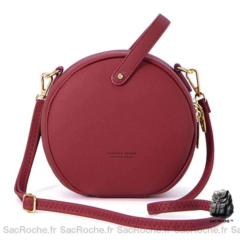 Sac Besace Femme Rond