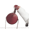 Sac Besace Femme Rond Rouge