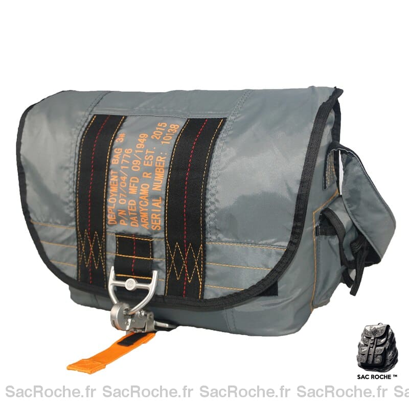 Sac Besace Femme Soupke Gris / 30 X 25.4 15Cm