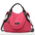 Sac Besace Femme Souple Fourre-Tout - modèle Fuschia - Sac Roche ™