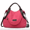 Sac Besace Femme Souple Fourre-Tout Fuschia
