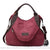 Sac Besace Femme Souple Fourre-Tout - modèle Rouge - Sac Roche ™