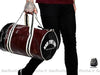 Sac Besace Femme Sportif Noir Bordeaux / 45 X 30 30Cm