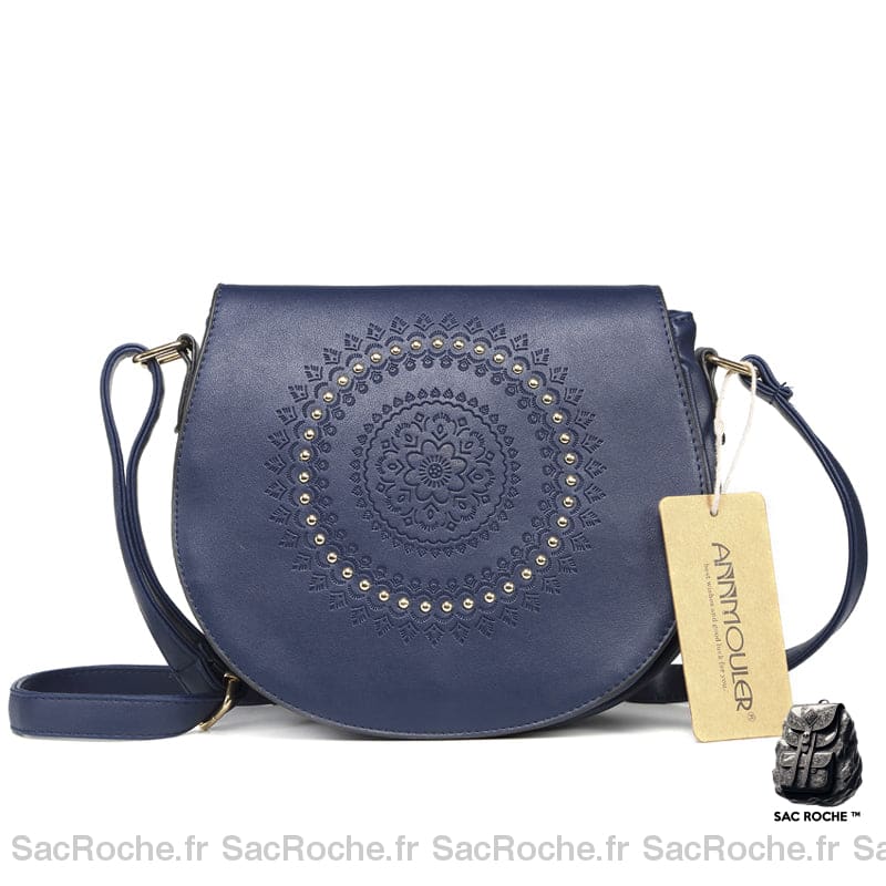 Sac Besace Femme Tendance - Porté Épaule Bleu Sac À Main Femme