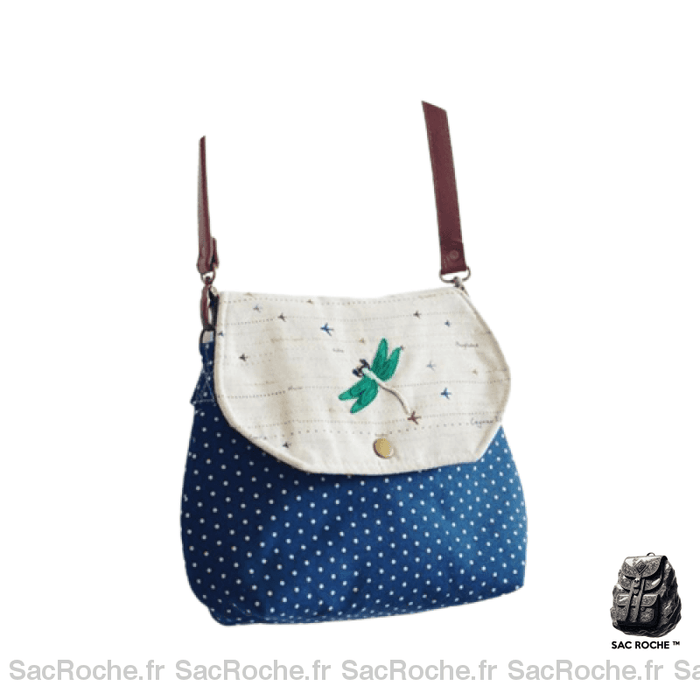 Sac Besace Femme Tissu