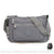 Sac Besace Femme Tissu Petit Prix - modèle Gris / 29 x11 x 21cm - Sac Roche ™